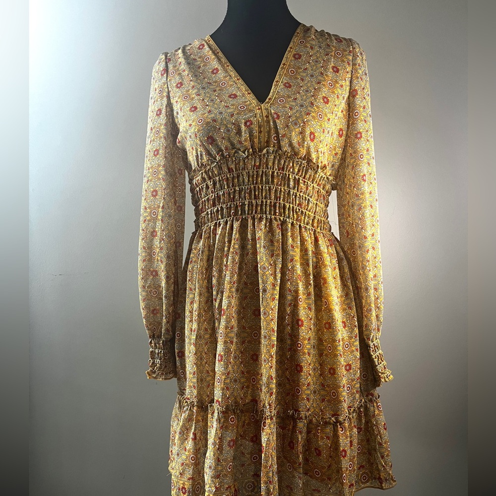 Max Studio womens floral print dress- NWT- xs